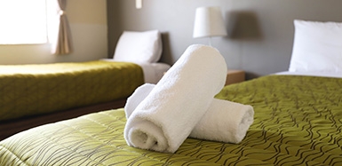 a range of accommodation options available at the motel