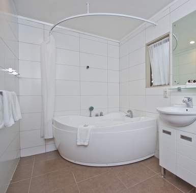 spa baths in many apartments