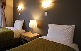 comfortable single beds