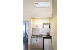 kitchenette in the family unit